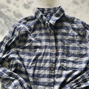 Ben Sherman Blue and Gray Flannel Brand New Never Worn